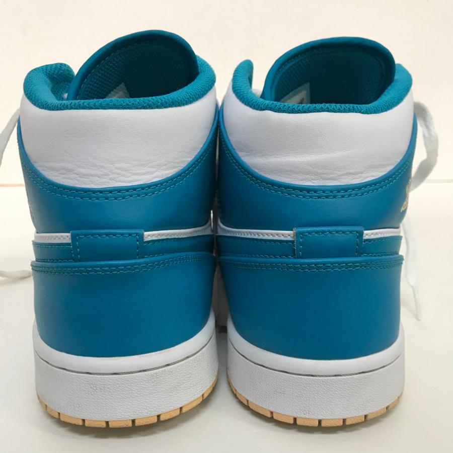 NIKE（ナイキ） NIKE AIR JORDAN 1 MID AQUATONE (ナイキ エア