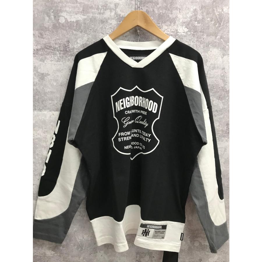 ネイバーフッド　ホッケーシャツ NEIGHBORHOOD 25AW HOCKEY SHIRT LS ネイバーフッド ホッケー