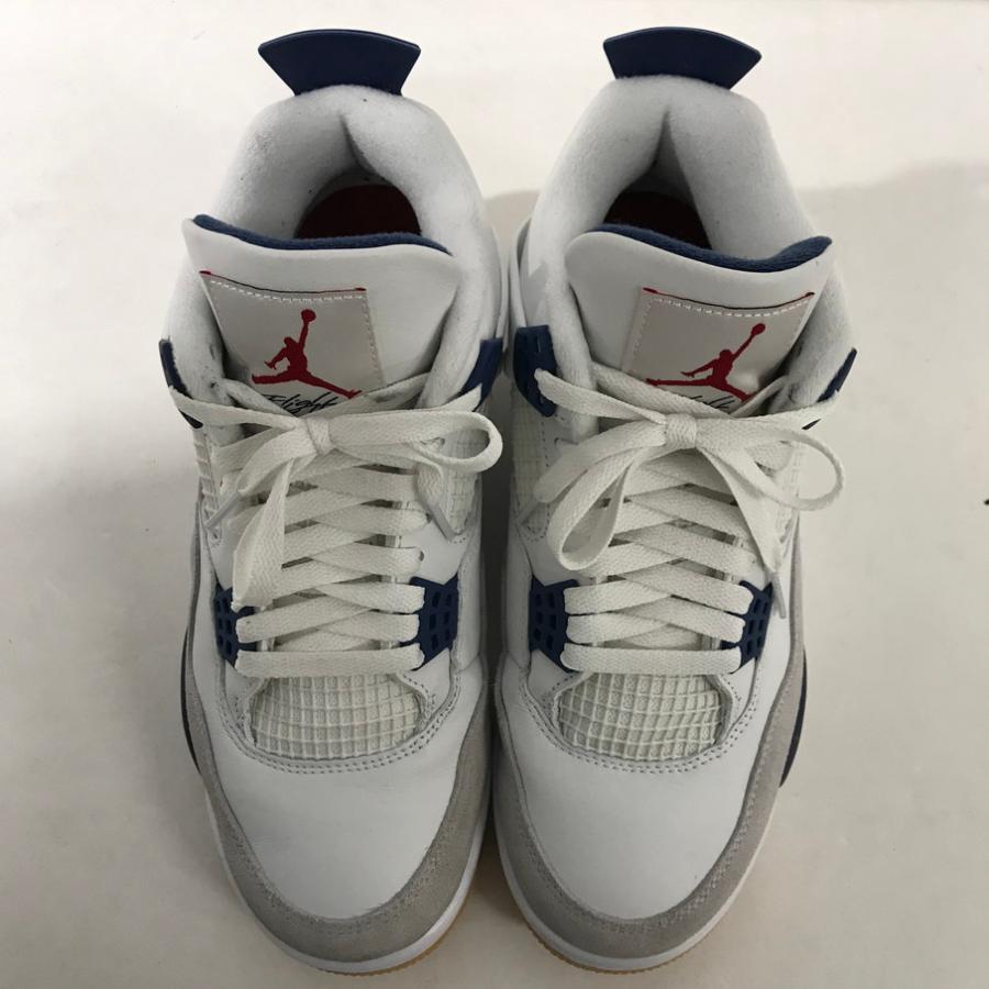 NIKE（ナイキ） NIKE SB AIR JORDAN 4 SUMMIT WHITE / NAVY (ナイキSB