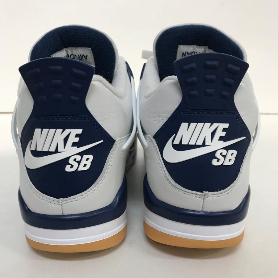 NIKE（ナイキ） NIKE SB AIR JORDAN 4 SUMMIT WHITE / NAVY (ナイキSB