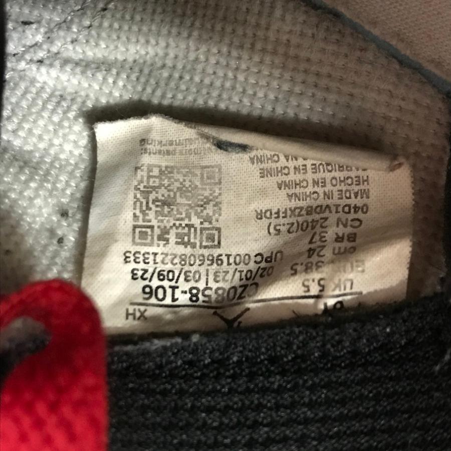 NIKE（ナイキ） NIKE GS AIR JORDAN 1 RETRO LOW OG BLACK TOE (ナイキ