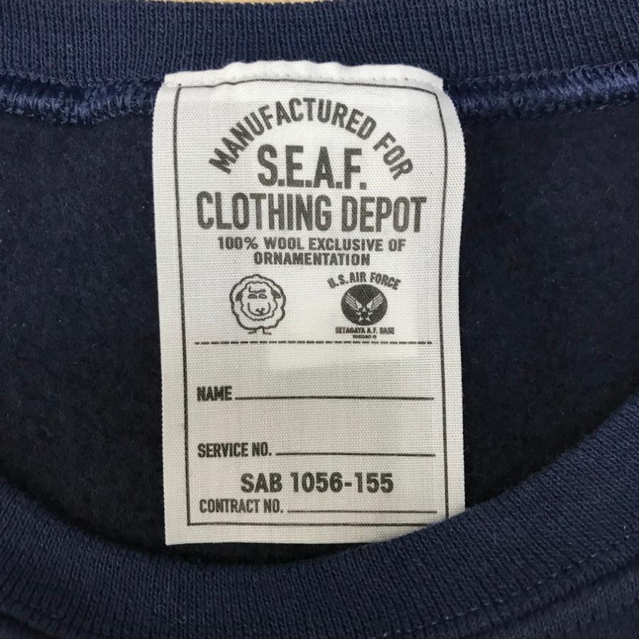 世田谷ベース 正式装備品 S.E.A.F. スウェット 所ジョージ AIR FORCE