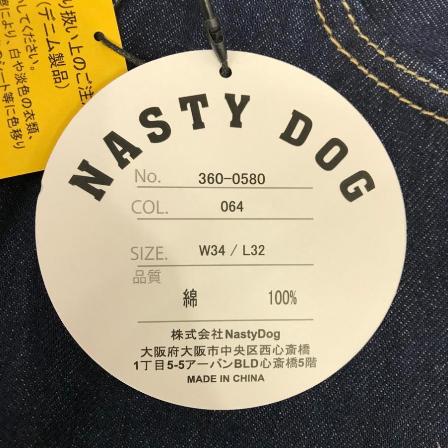NASTY DOG MY ガードマン ND denim pants デニムパンツ インディゴ 360 