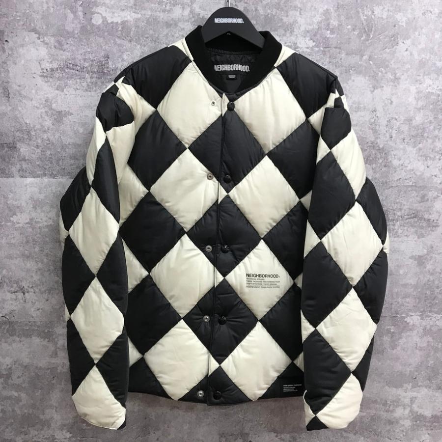 ジャケット・アウター NEIGHBORHOOD CHECKER DOWN JACKET 25aw S NEIGHBORHOOD（ネイバーフッド） NEIGHBORHOOD 25AW CHECKER DOWN