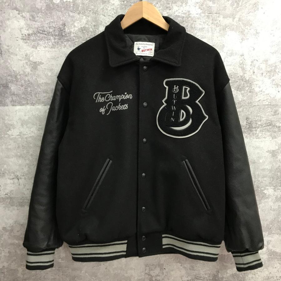 BUTWIN バトウィン スタジャン バーシティジャケット レギュラー【F0882-004】 BUTWIN バトウィン スタジャン バーシティジャケット レギュラー