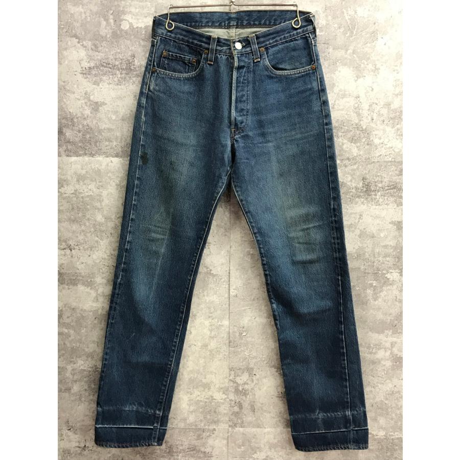 Levi's（リーバイス） デニムパンツ 501 赤耳 チェーンステッチ ボタン