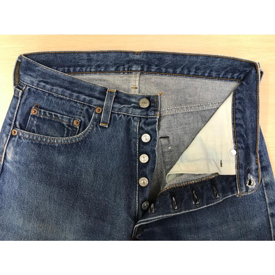 Levi's（リーバイス） デニムパンツ 501 赤耳 チェーンステッチ ボタン
