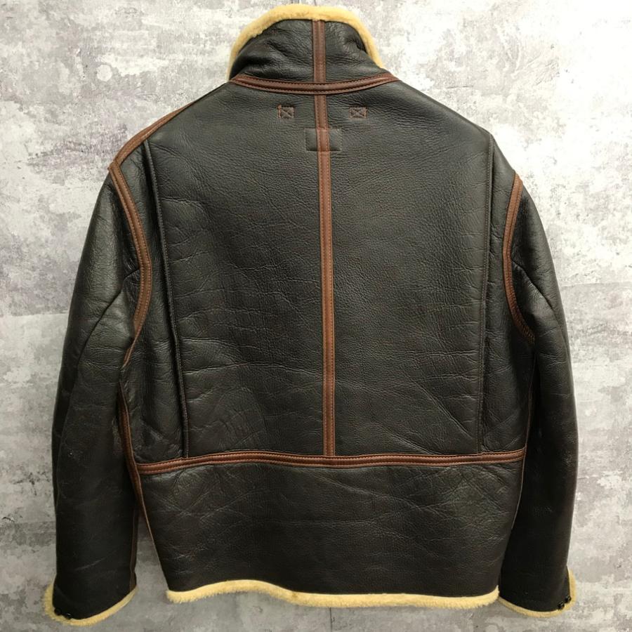EASTMAN LEATHER CLOTHING B-6 ムートン フライトジャケット レザー