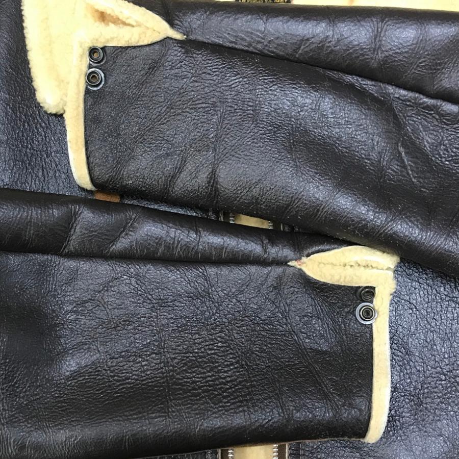 EASTMAN LEATHER CLOTHING B-6 ムートン フライトジャケット レザー