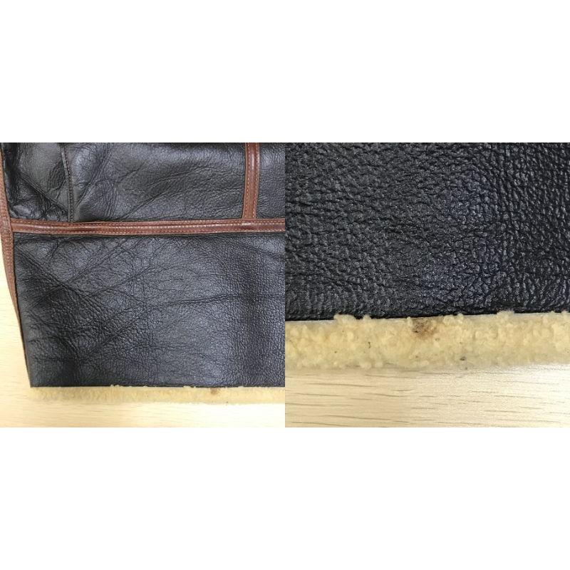 EASTMAN LEATHER CLOTHING B-6 ムートン フライトジャケット レザー