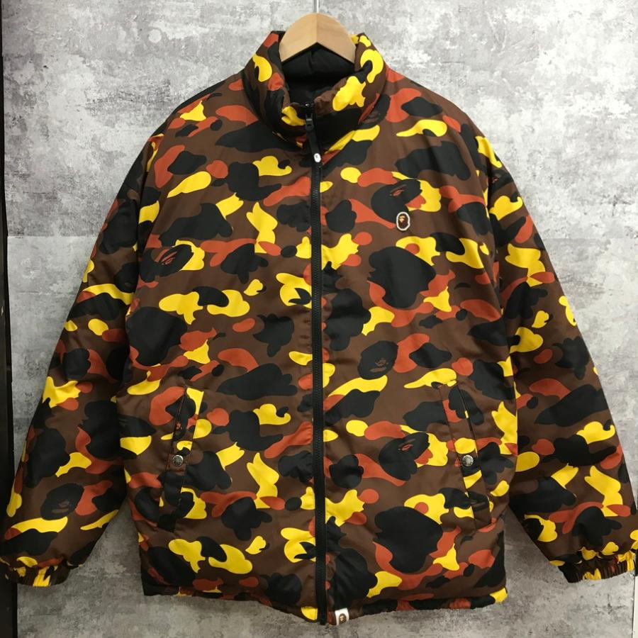 A BATHING APE 1ST CAMO REVERSIBLE DOWN JACKET アベイシングエイプ 