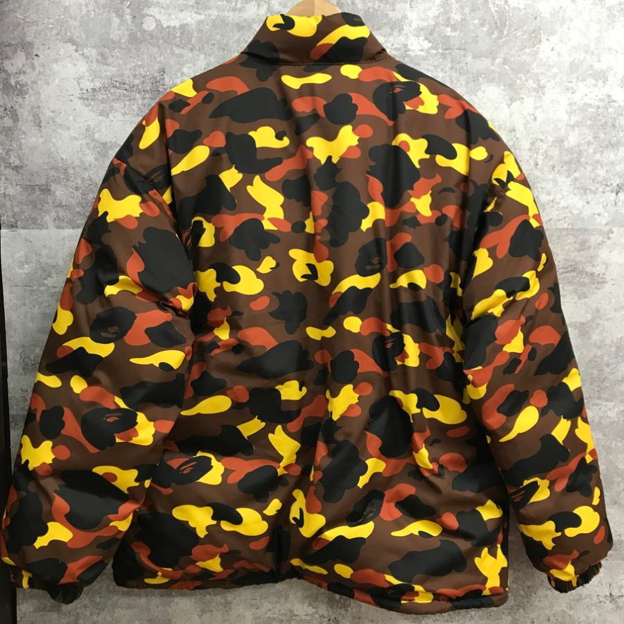 A BATHING APE 1ST CAMO REVERSIBLE DOWN JACKET アベイシングエイプ