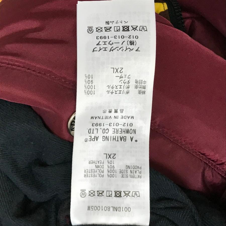 A BATHING APE 1ST CAMO REVERSIBLE DOWN JACKET アベイシングエイプ 