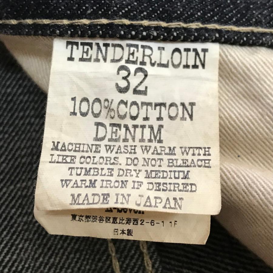 TENDERLOIN（テンダーロイン） TENDERLOIN T-RIDERS C ブラックデニム