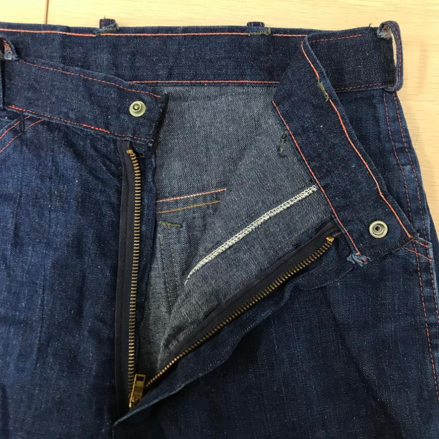 RUGGED 60'S 60年代 デニムペインターパンツ スナップボタン FLEET