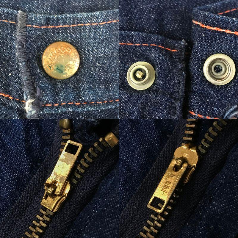 RUGGED 60'S 60年代 デニムペインターパンツ スナップボタン FLEET