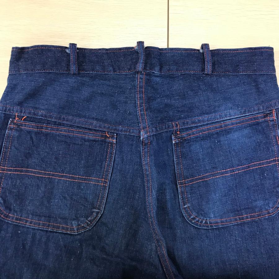 RUGGED 60'S 60年代 デニムペインターパンツ スナップボタン FLEET