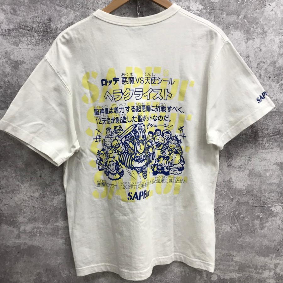 SAPEur × ビックリマン ヘラクライスト サプール Tシャツ【F1276-004