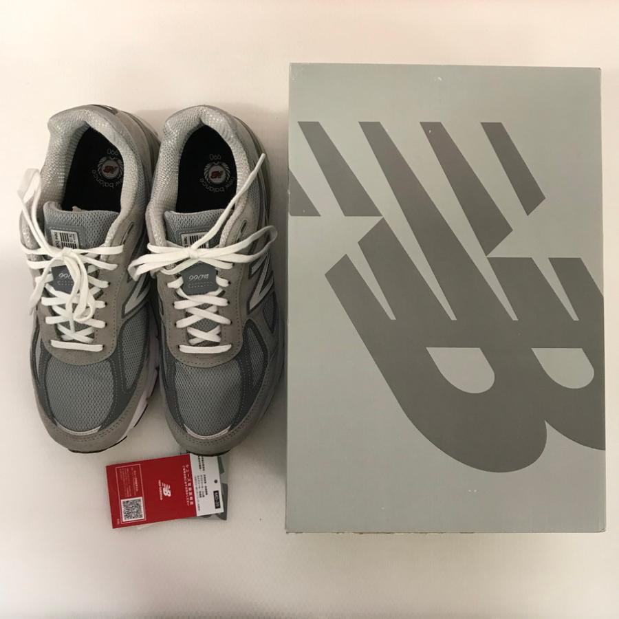 New Balance（ニューバランス） NEW BALANCE 990V4 Gray Silver 
