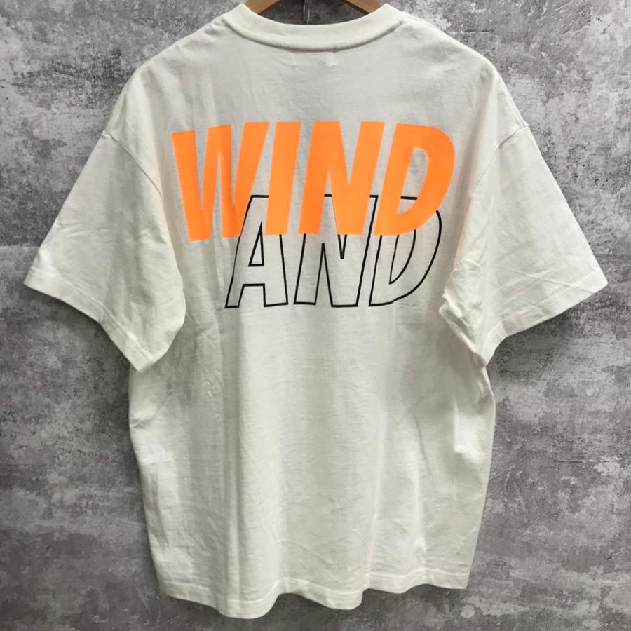 WIND AND SEA ウィンダンシー 半袖カットリー プリントロゴ Tシャツ