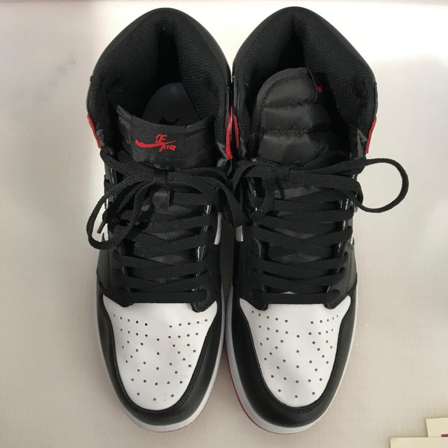 BITE 'EM ERROR JORDAN 1 RETRO HIGH OG BLACK TOE エラージョーダン