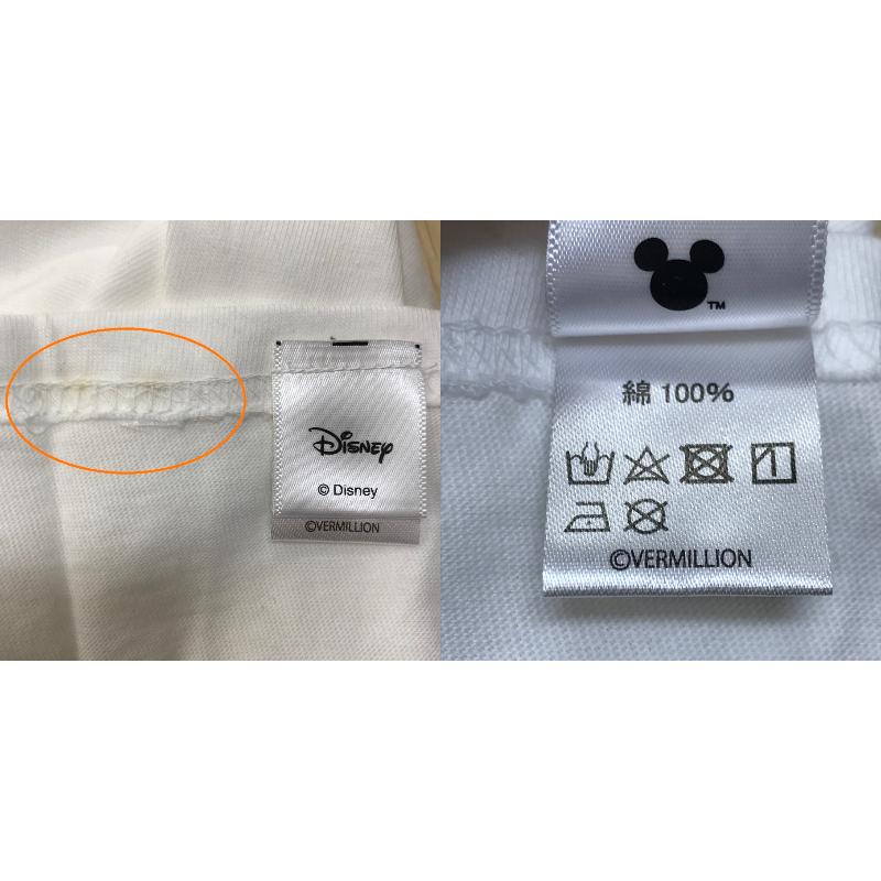 B’z 30th ディズニーコラボTシャツ 白 XL B'z 30TH YEAR EXHIBITION SCENES 30周年 ディズニーコラボ Tシャツ