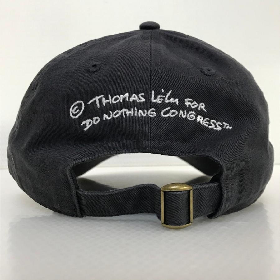 Thomas Lelu for Do Nothing Congress キャップ Do Nothing Gongress Thomas Lelu for DNC NO IDEA CAP ドゥー