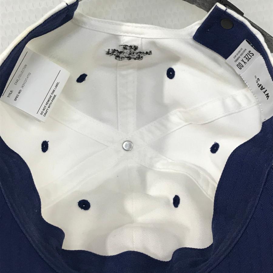 WTAPS cap 24AW ダブルタップス バイカラーキャップ【F1538-004