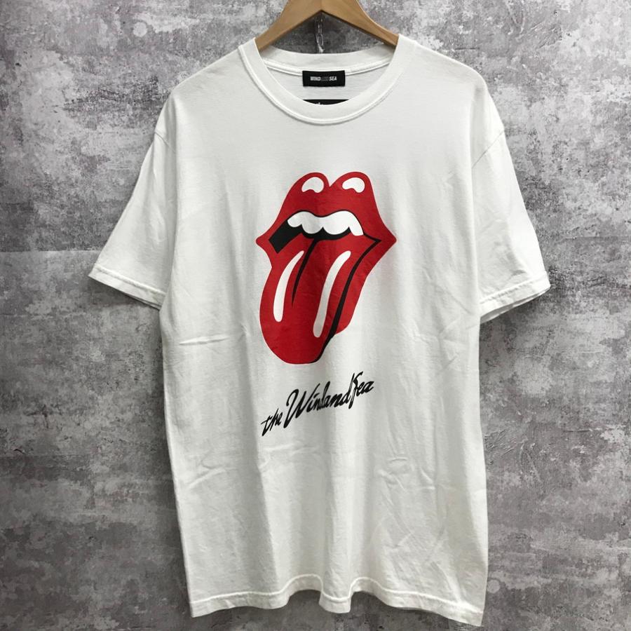 WIND AND SEA × The Rolling Stones Tシャツ WIND AND SEA × THE ROLLING STONES ウィンダンシー ザ・ローリング