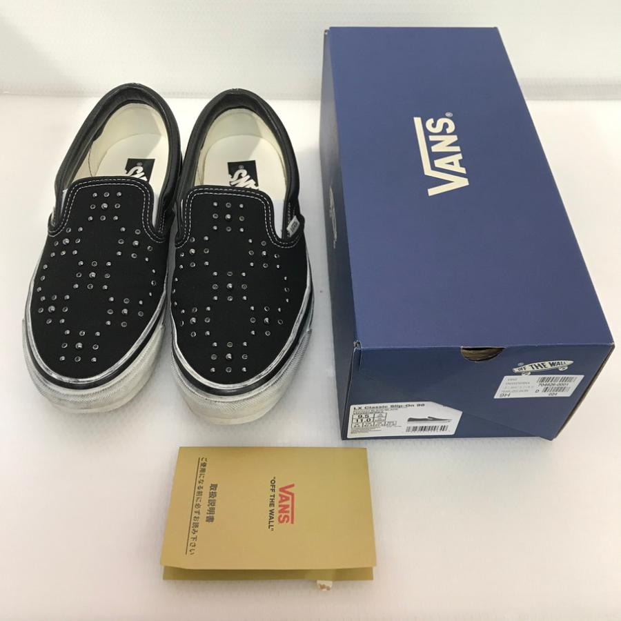 VANS PREMIUM CLASSIC SLIP-ON PEARLIZED PACK BLACK OUT バンズ スリッポン スニーカー【F1559-004】 VANS（ヴァンズ） VANS PREMIUM CLASSIC SLIP-ON PEARLIZED PACK BLACK