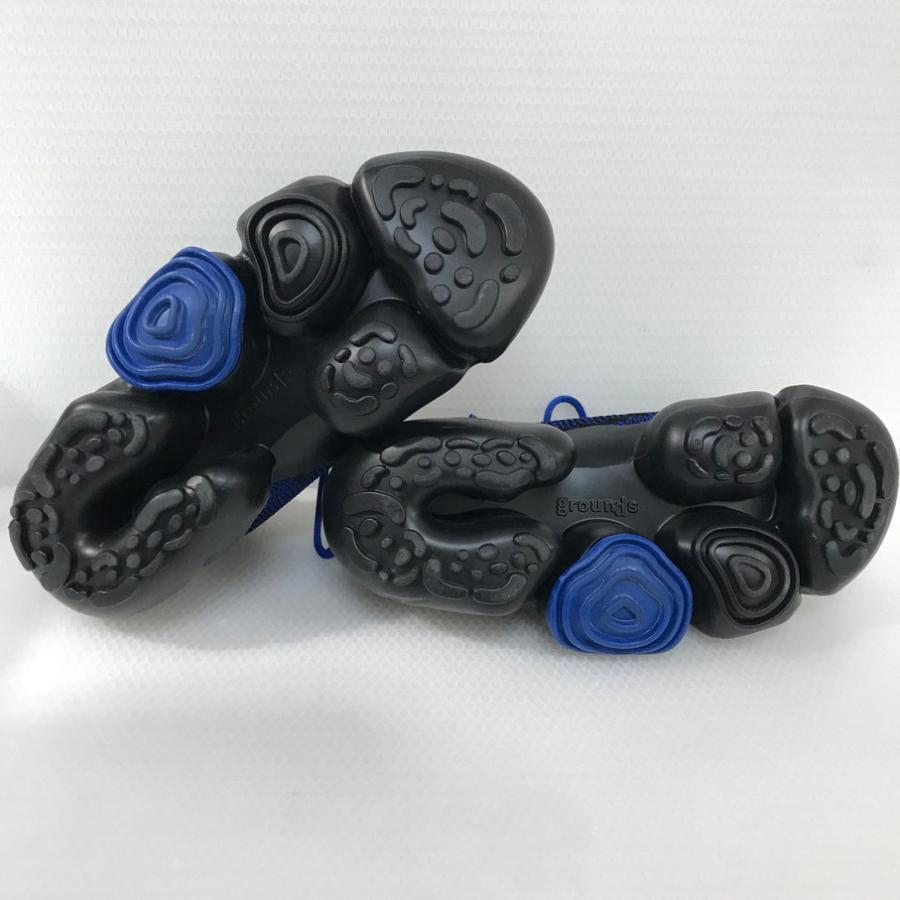 grounds グラウンズ スニーカー 別注 MOOPIE BLUE RF レディース