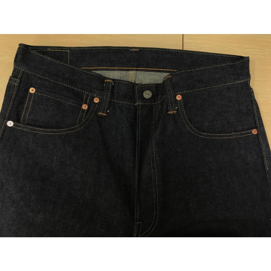 Denime Lot 220A OFFSET XX MODEL NON WASH ドゥニーム デニムパンツ リジット インディゴ【F1653-004】 Denime（ドゥニーム） Denime Lot 220A OFFSET XX MODEL NON WASH