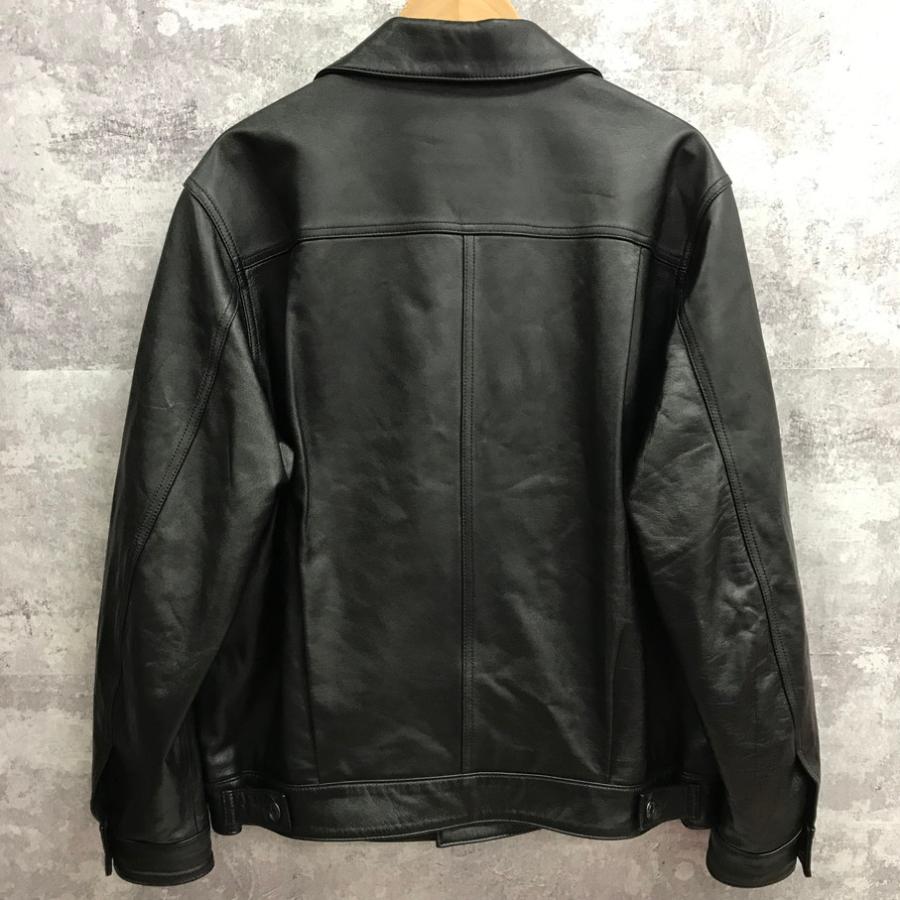 Levi's（リーバイス） Levi's PREMIUM BLACK TYPE2 TRUCKER LEATHER