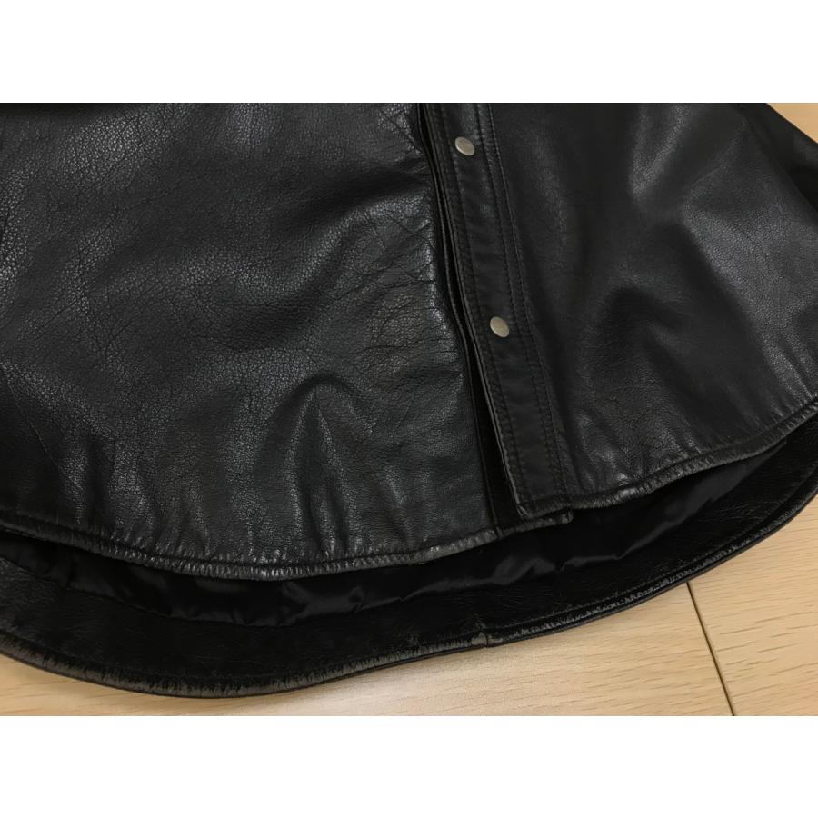 HARLEY DAVIDSON ハーレーダビッドソン レザーシャツ ウェスタンシャツ