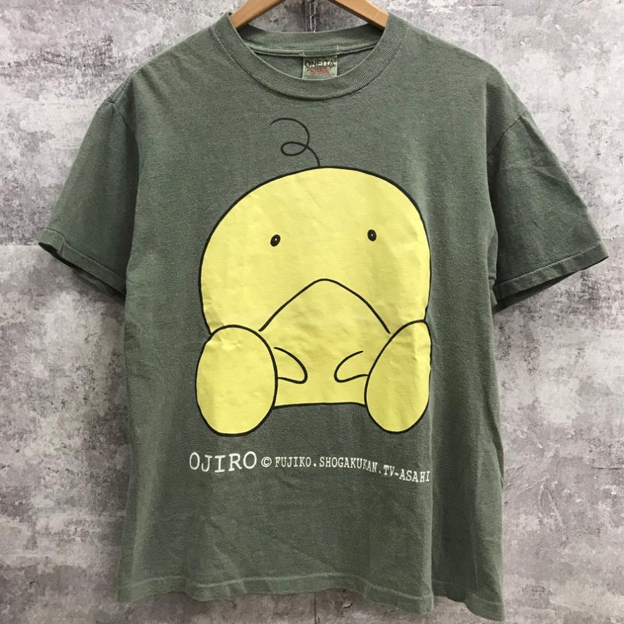 90s OJIRO Tシャツ USA製　L オバQ オバケのQ太郎 90's USA製 O次郎Tシャツ ONEITA ボディー 90年代
