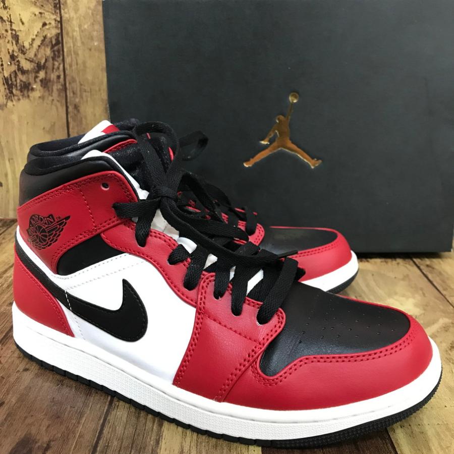 NIKE（ナイキ） NIKE AIR JORDAN 1 MID CHICAGO BLACK TOE エア