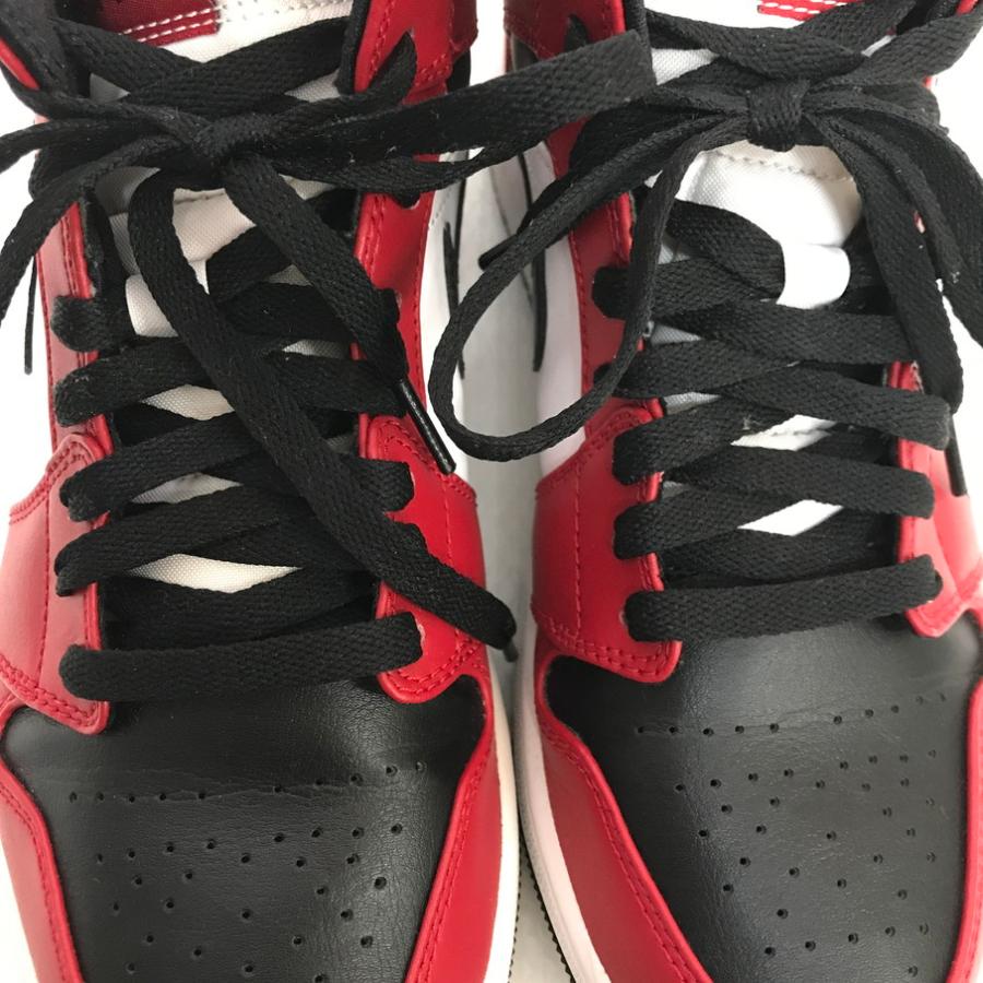 NIKE（ナイキ） NIKE AIR JORDAN 1 MID CHICAGO BLACK TOE エア