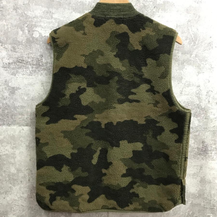 RRL ダブルアールエル フリース迷彩ベスト カモ柄 ラルフローレン