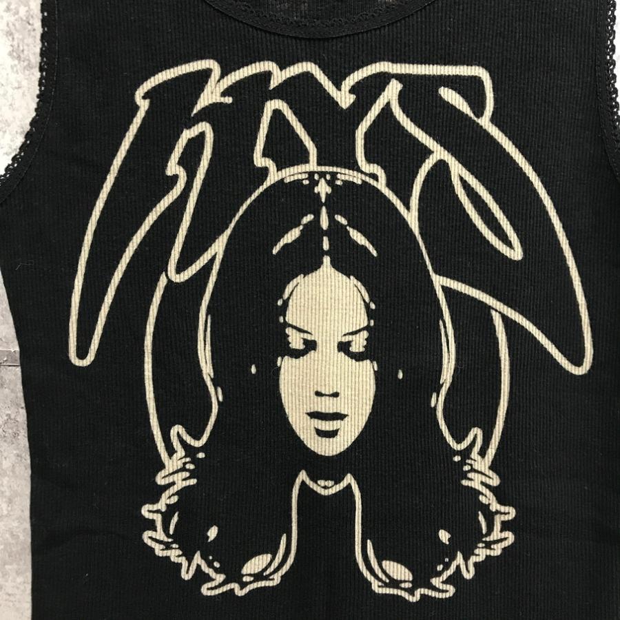 HYSTERIC GLAMOUR（ヒステリックグラマー） タンクトップ ブラック 2CR