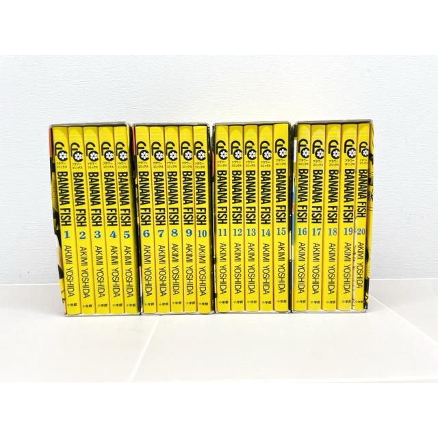 BANANA FISH 復刻版　全巻セット　ポストカード付き　box2以降未開封 BANANA FISH 復刻版BOX コミック 全巻セット 特典ポストカード付