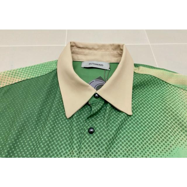 ずっと真夜中でいいのに。Black Hole Shirt (Mud Green) サイズL