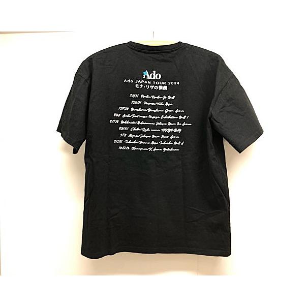 Ado ファッショナブル「モナ・リザの横顔」Tシャツ-d サイズXXL【F6133