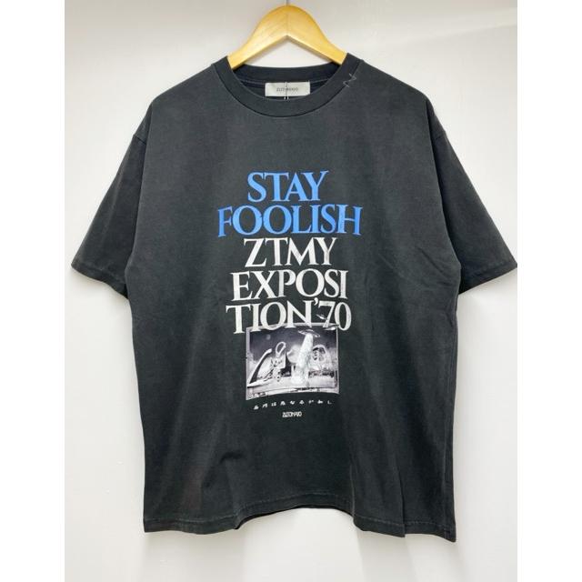 ずっと真夜中でいいのに。 EXPO Vintageprint Tee サイズL 【F6148-007