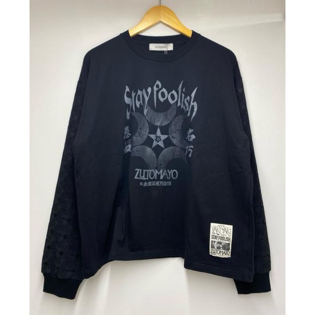ずっと真夜中でいいのに。 ドッキングスリーブロング Tシャツ サイズL