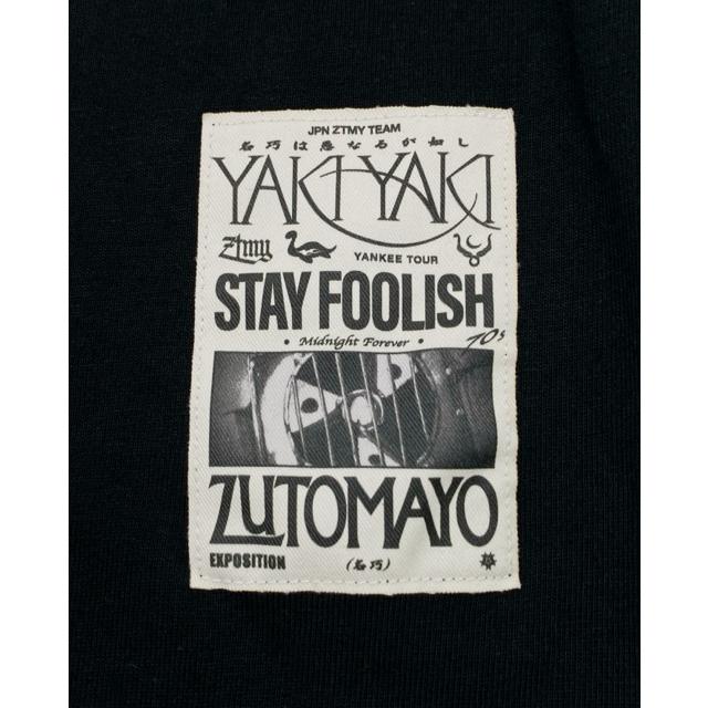 ずっと真夜中でいいのに。 ドッキングスリーブロング Tシャツ サイズL