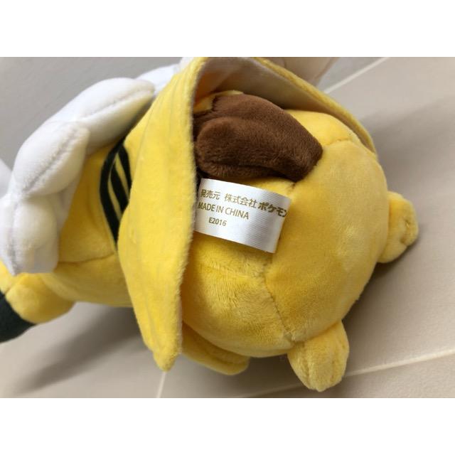 ポケモン メガデンリュウのポンチョを着たピカチュウ ポケモンセンター