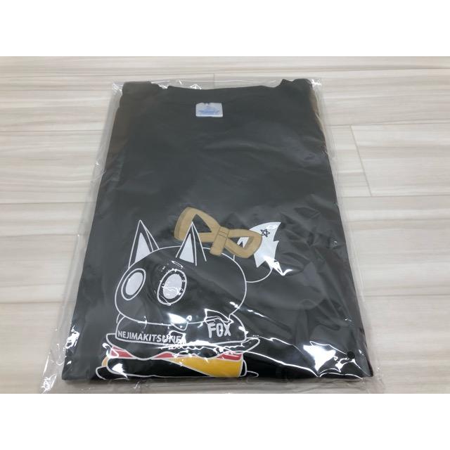 ホロライブ　白上フブキ 誕生日記念 2022 ネジマキツネTシャツ ホロライブ 白上フブキ ネジマキツネTシャツ 誕生日記念2022【F7288