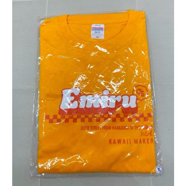 CUTIE STREET 川本笑瑠 推しアピTシャツ ver.2 XLサイズ -未開封