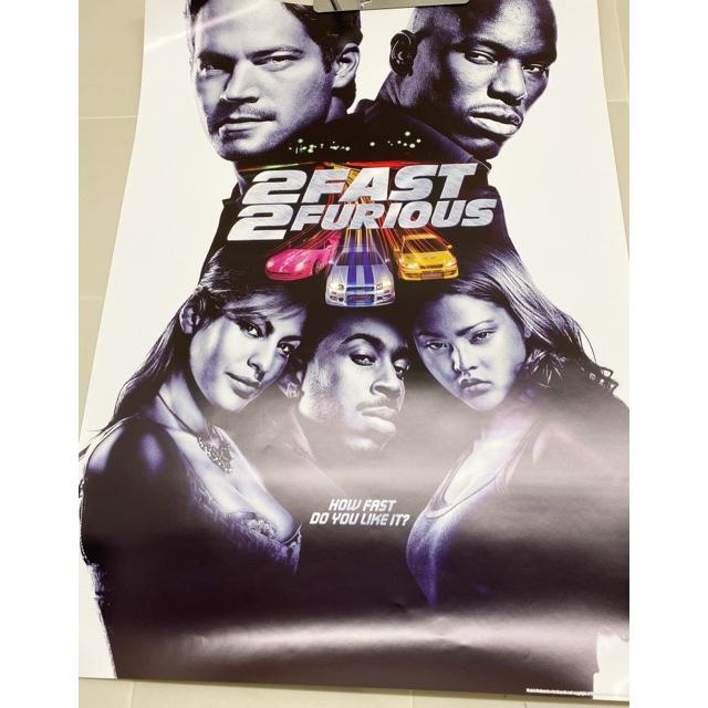 FAST & FURIOUS ポスタービット B2ポスター7枚 「ワイルドスピード