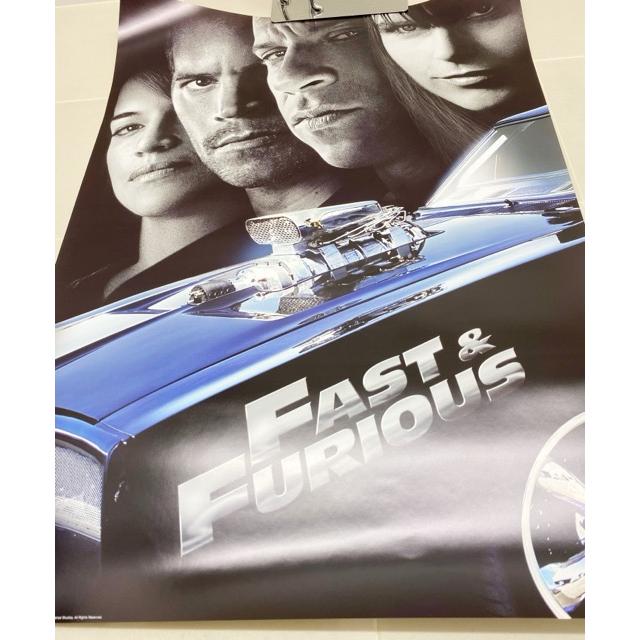 ワイルドスピード Fast & Furious ポスター 7枚セット B2サイズ FAST & FURIOUS ポスタービット B2ポスター7枚 「ワイルドスピード